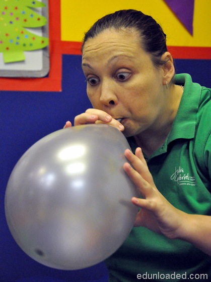 blow balloon blowballoon thumb Julia Gabriel Trial Class
